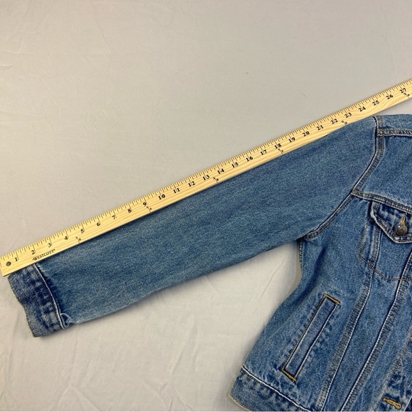 CE Schmidt. Fit For Her Women Medium Workwear Blue Jean Jacket Denim Button - Picture 5 of 6